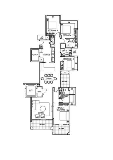 The Berth by the Cove - Floor Plan