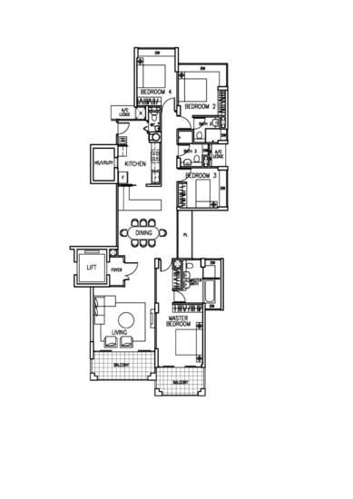 The Berth by the Cove - Floor Plan