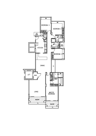 The Berth by the Cove - Floor Plan
