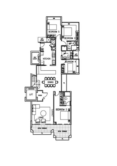 The Berth by the Cove - Floor Plan