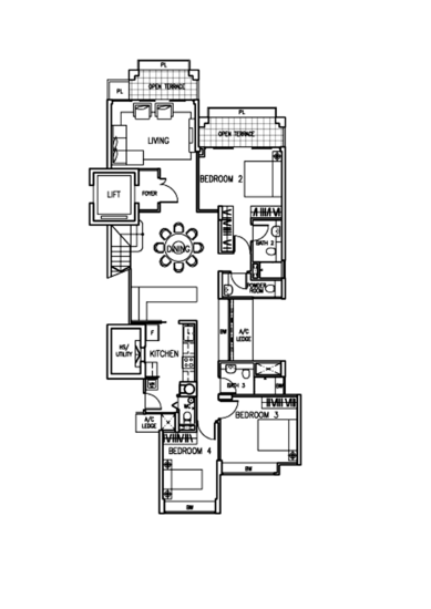 The Berth by the Cove - Floor Plan