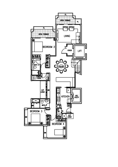 The Berth by the Cove - Floor Plan