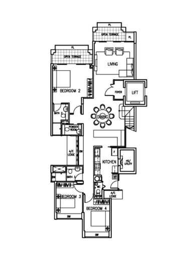 The Berth by the Cove - Floor Plan