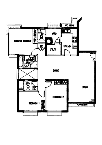 The Floravale - Floor Plan