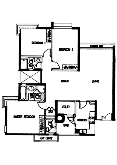 The Floravale - Floor Plan