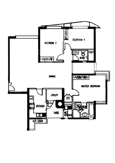 The Floravale - Floor Plan