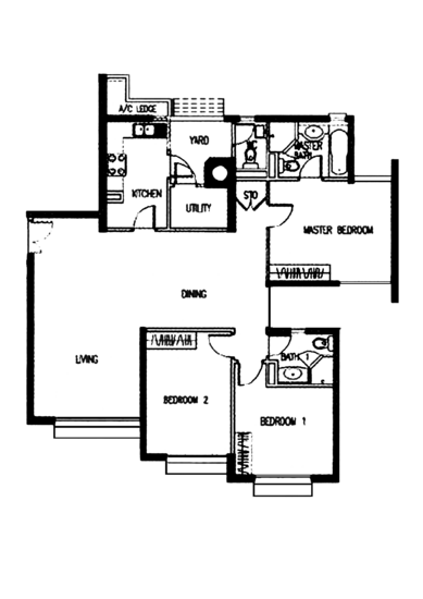The Floravale - Floor Plan