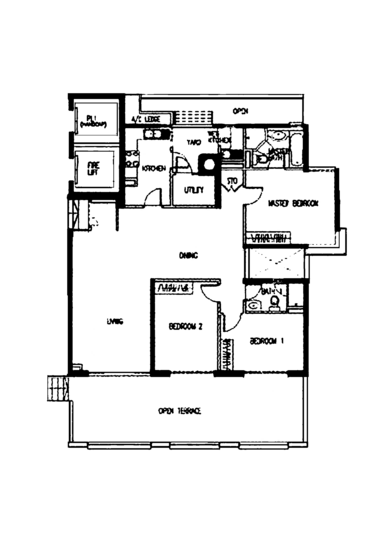 The Floravale - Floor Plan