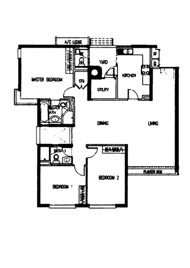 The Floravale - Floor Plan