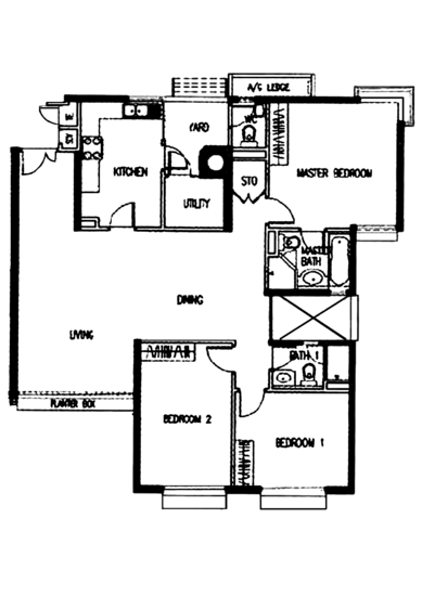 The Floravale - Floor Plan