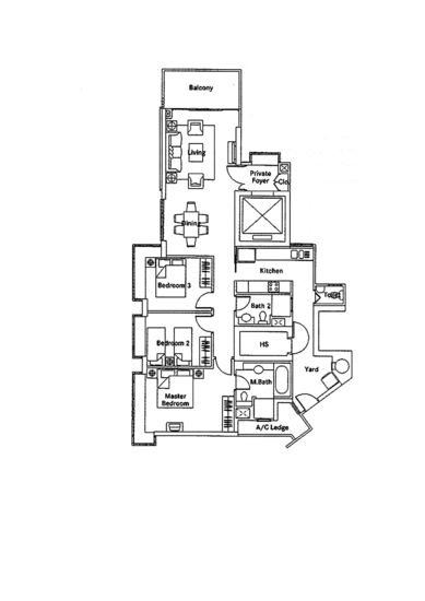 The Belvedere - Floor Plan