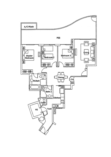 The Belvedere - Floor Plan