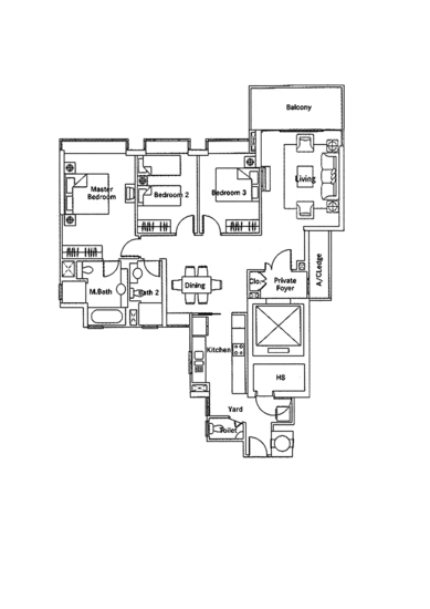 The Belvedere - Floor Plan