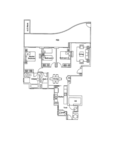 The Belvedere - Floor Plan