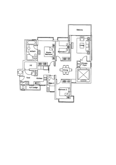 The Belvedere - Floor Plan