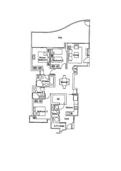 The Belvedere - Floor Plan