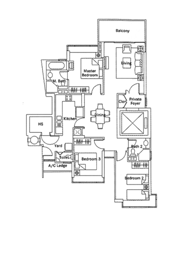 The Belvedere - Floor Plan