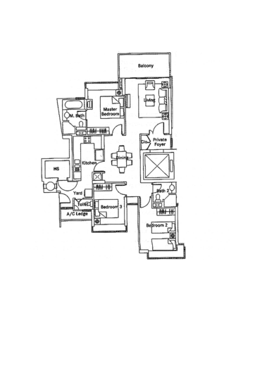 The Belvedere - Floor Plan