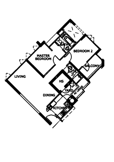 Hillview Regency - Floor Plan