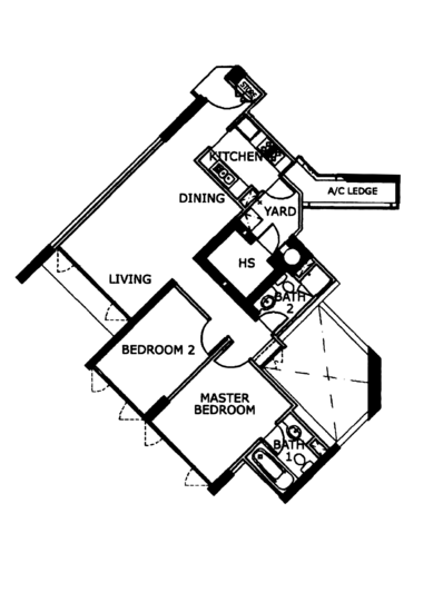 Hillview Regency - Floor Plan
