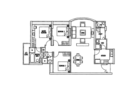 Queens - Floor Plan