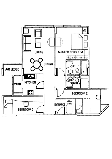 Simei Green Condominium - Floor Plan