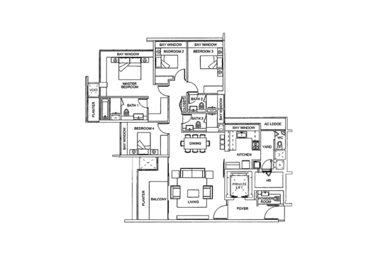 Montview - Floor Plan