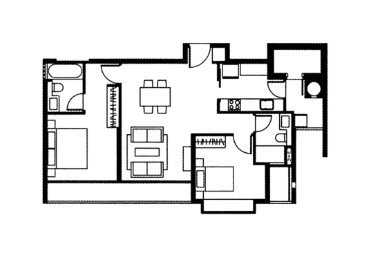 Riveredge - Floor Plan