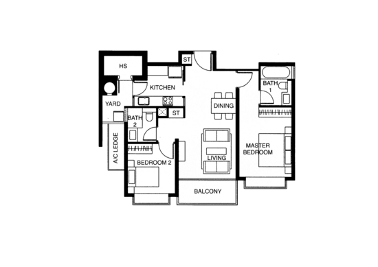 Riveredge - Floor Plan