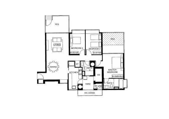 Riveredge - Floor Plan