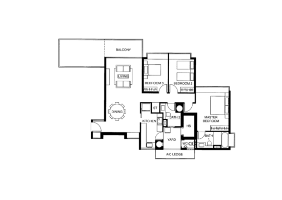 Riveredge - Floor Plan