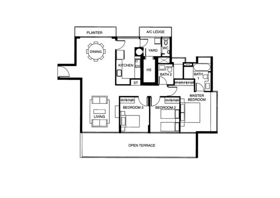 Riveredge - Floor Plan
