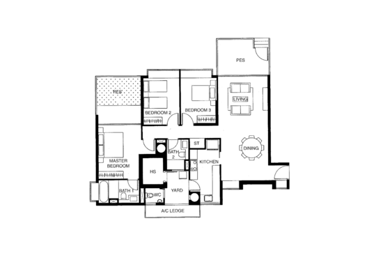 Riveredge - Floor Plan