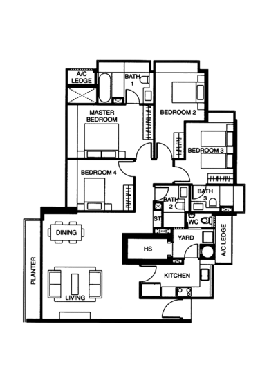 Riveredge - Floor Plan