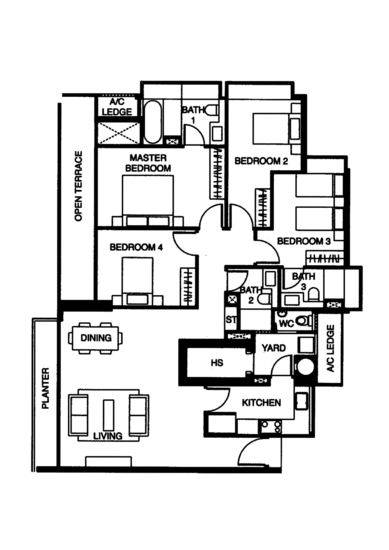 Riveredge - Floor Plan