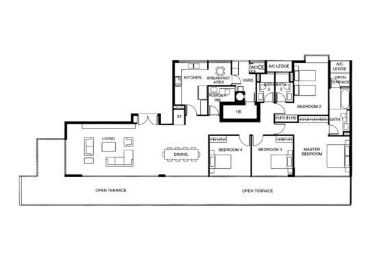Riveredge - Floor Plan
