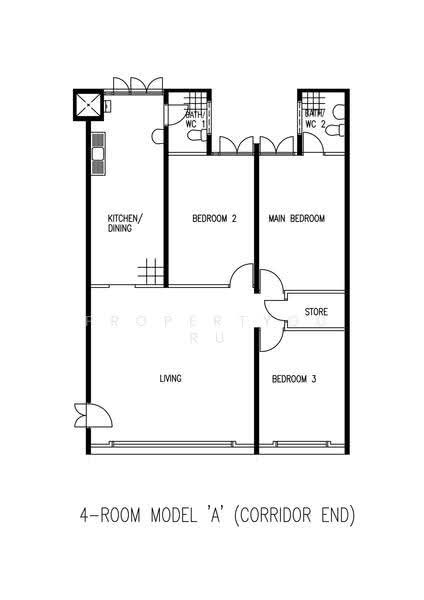 346 Ubi Avenue 1, 346 Ubi Avenue 1, Eunos / Geylang / Paya Lebar, 3 Bedrooms, 1,119 sqft, HDB Flat For Rent, by Bee 林美玲, 500284967 - 2D - PropertyGuru.com.sg