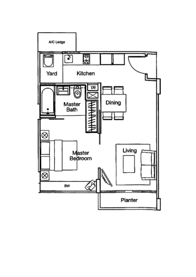 The Ford @ Holland - Floor Plan