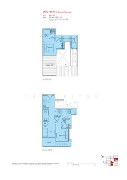 8 Farrer Suites, 8 Sing Joo Walk, Farrer Park / Serangoon Rd, 2 Bedrooms, 893 sqft, Apartment For Sale, by Kelvin J.C Lee, 500235620 - 2D - PropertyGuru.com.sg