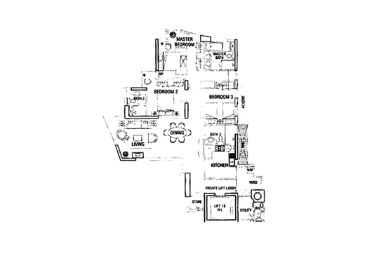 Cuscaden Residences - Floor Plan