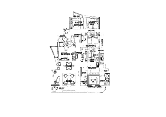 Cuscaden Residences - Floor Plan