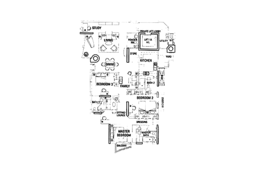 Cuscaden Residences - Floor Plan