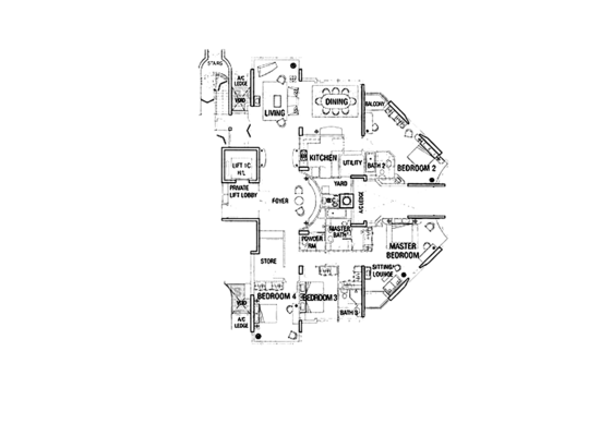 Cuscaden Residences - Floor Plan