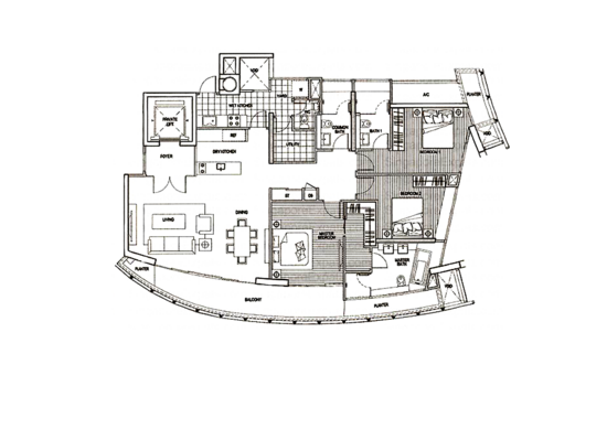 Saint Thomas Suites - Floor Plan