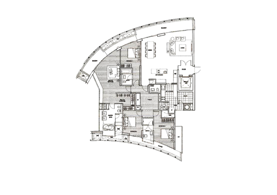 Saint Thomas Suites - Floor Plan