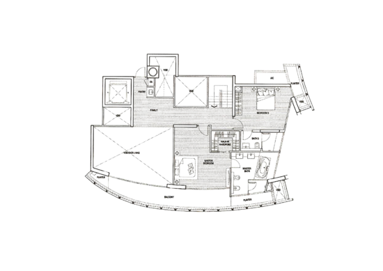 Saint Thomas Suites - Floor Plan