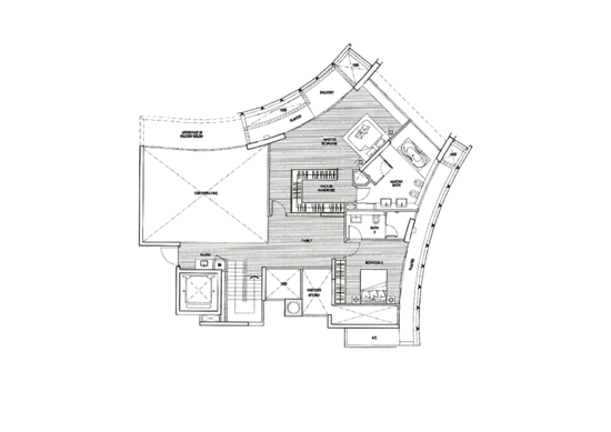 Saint Thomas Suites - Floor Plan