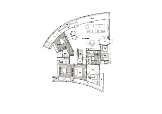 Saint Thomas Suites - Floor Plan