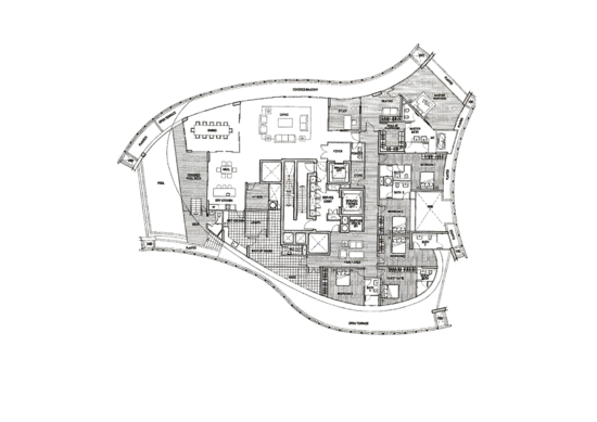 Saint Thomas Suites - Floor Plan