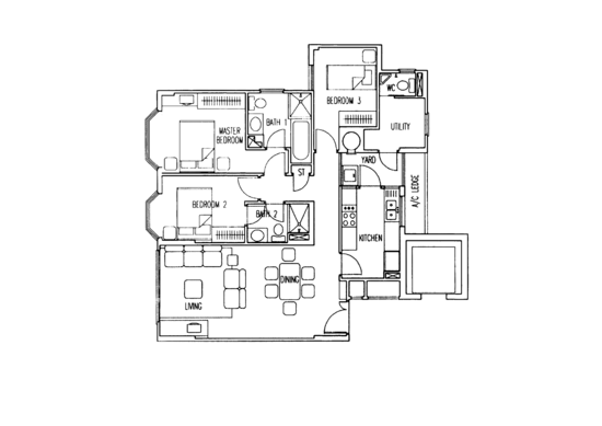 Evergreen Park - Floor Plan